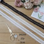 گیپور کد d0209 بسته 15 یاردی عرض 3 سانت