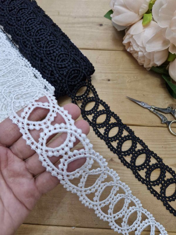گیپور کد Z1810-6 بسته 10 یاردی عرض 4 سانت - تصویر 3
