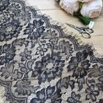 تور سوزنی کد A014 بسته 30 متری عرض 27 سانت-مشکی
