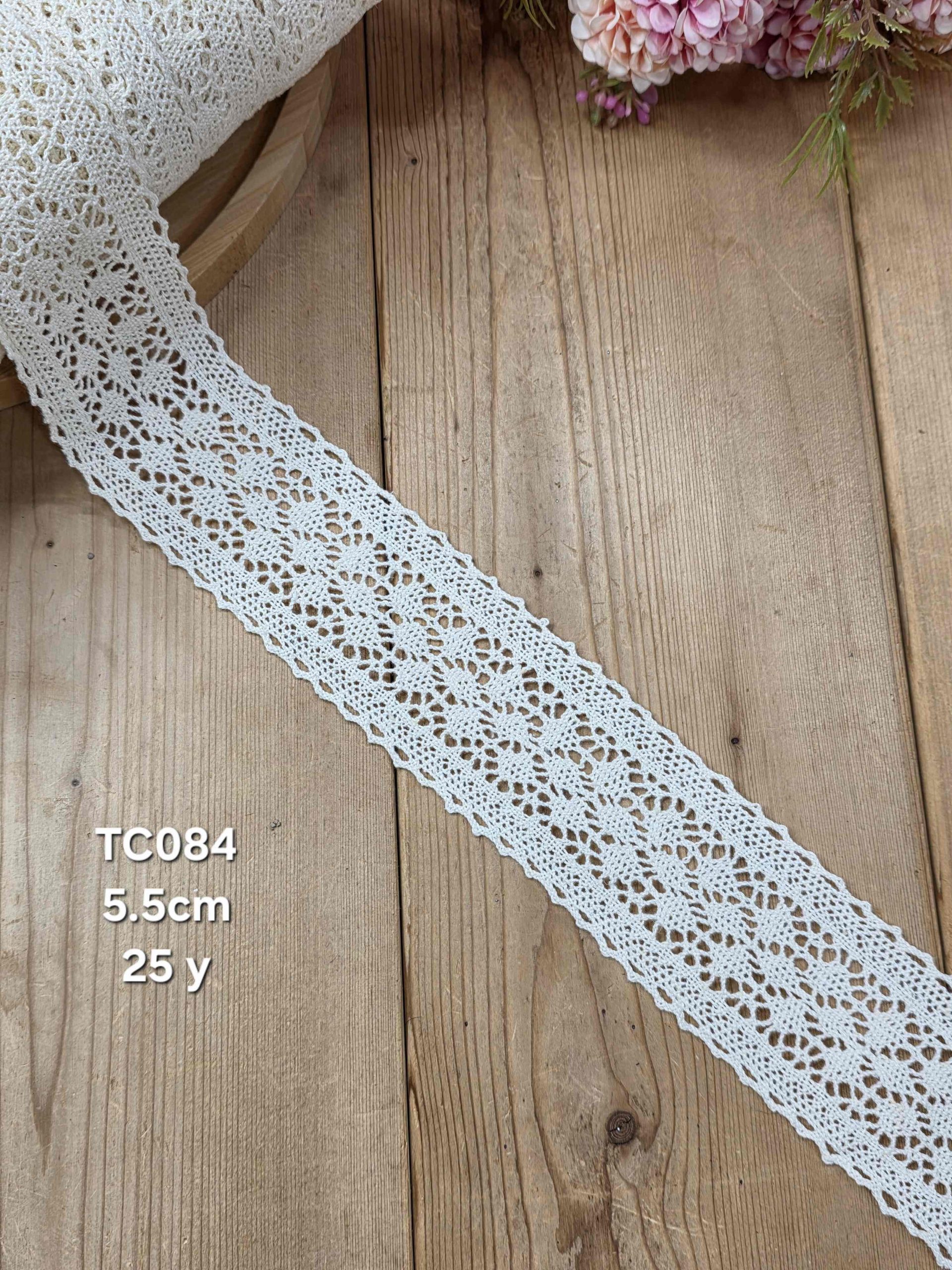 نوار قلاب بافی کد TC084 سایز 5.5 سانت بسته ۲۵ یاردی نوار قلاب بافی کد TC084 سایز 5.5 سانت بسته ۲۵ یاردی