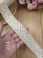 نوار قلاب بافی کد 5482 سایز 5 سانت بسته ۲۵ یاردی