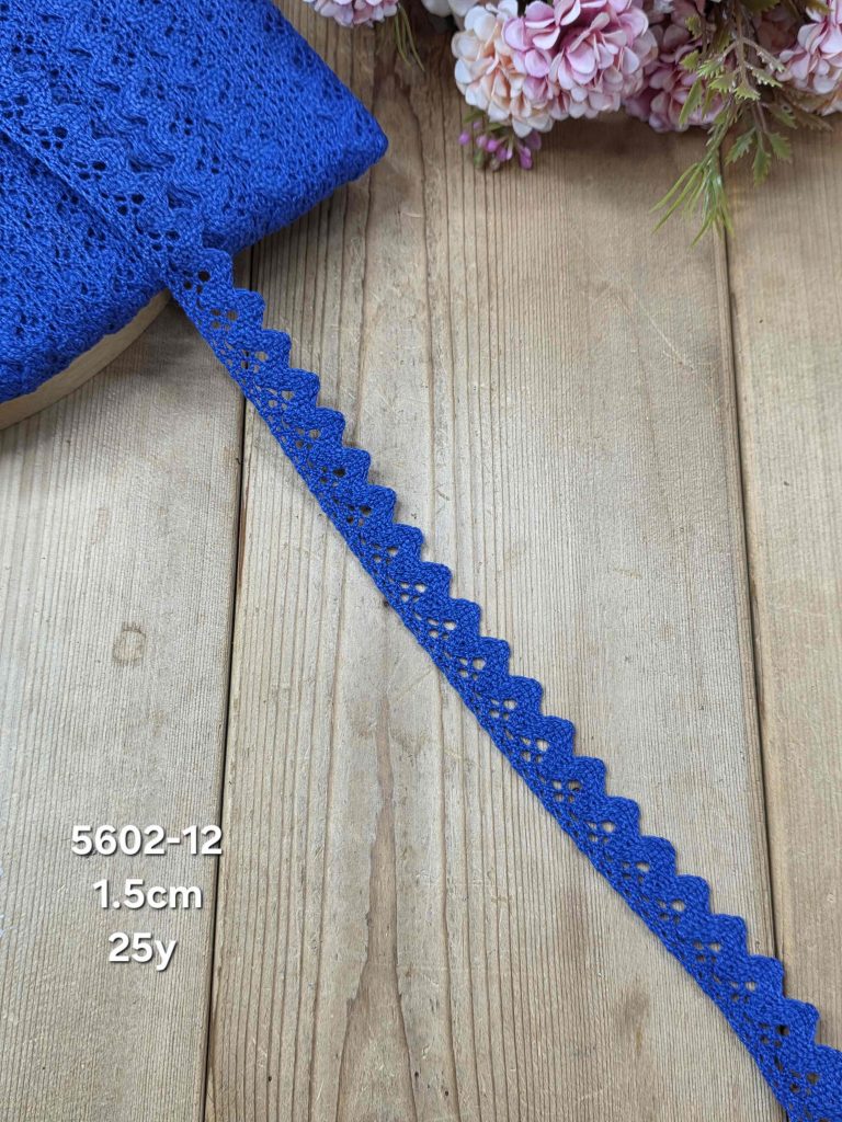 نوار قلاب بافی کد5602-12 سایز 1.5 سانت بسته ۲۵ یاردی