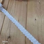 تور کتان کد TK3w سایز 3 سانت بسته 15 یاردی