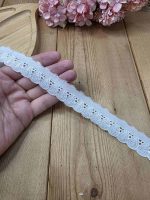 تور کتان کد TK3w سایز 3 سانت بسته 15 یاردی - تصویر 2
