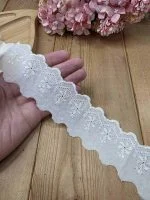 تور کتان کد TK5c سایز 5 سانت بسته 15 یاردی - تصویر 2