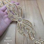 نوار ملیله دوزی کد A622 بسته 5 یاردی