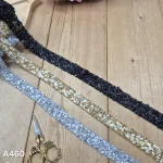 نوار نگین کد A460 سایز 2 سانت بسته 10 یاردی